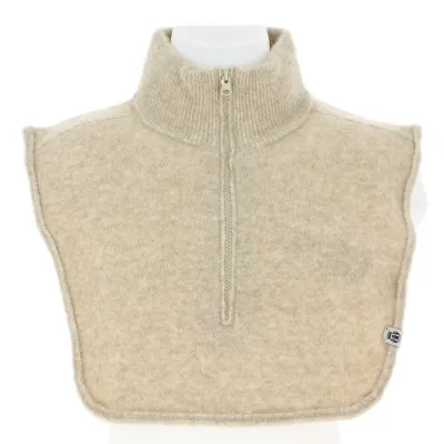 Beige Alpaca Wool Plastron - Roeckl