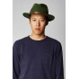 Royal Blue Wool Felt Fedora Hat - Brixton