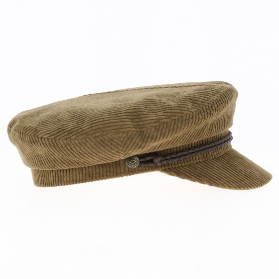Marin Ashland Velvet Brown Cap - Brixton
