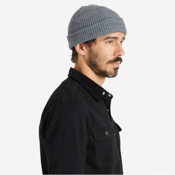 Heist Grey Knit Cap - Brixton