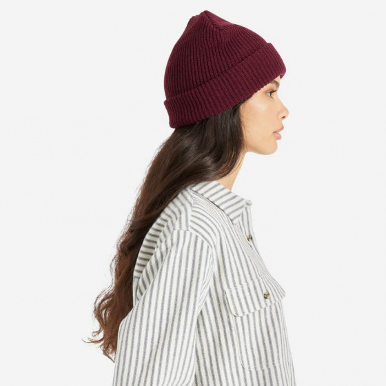 Bonnet tricot Heist Bordeaux - Brixton