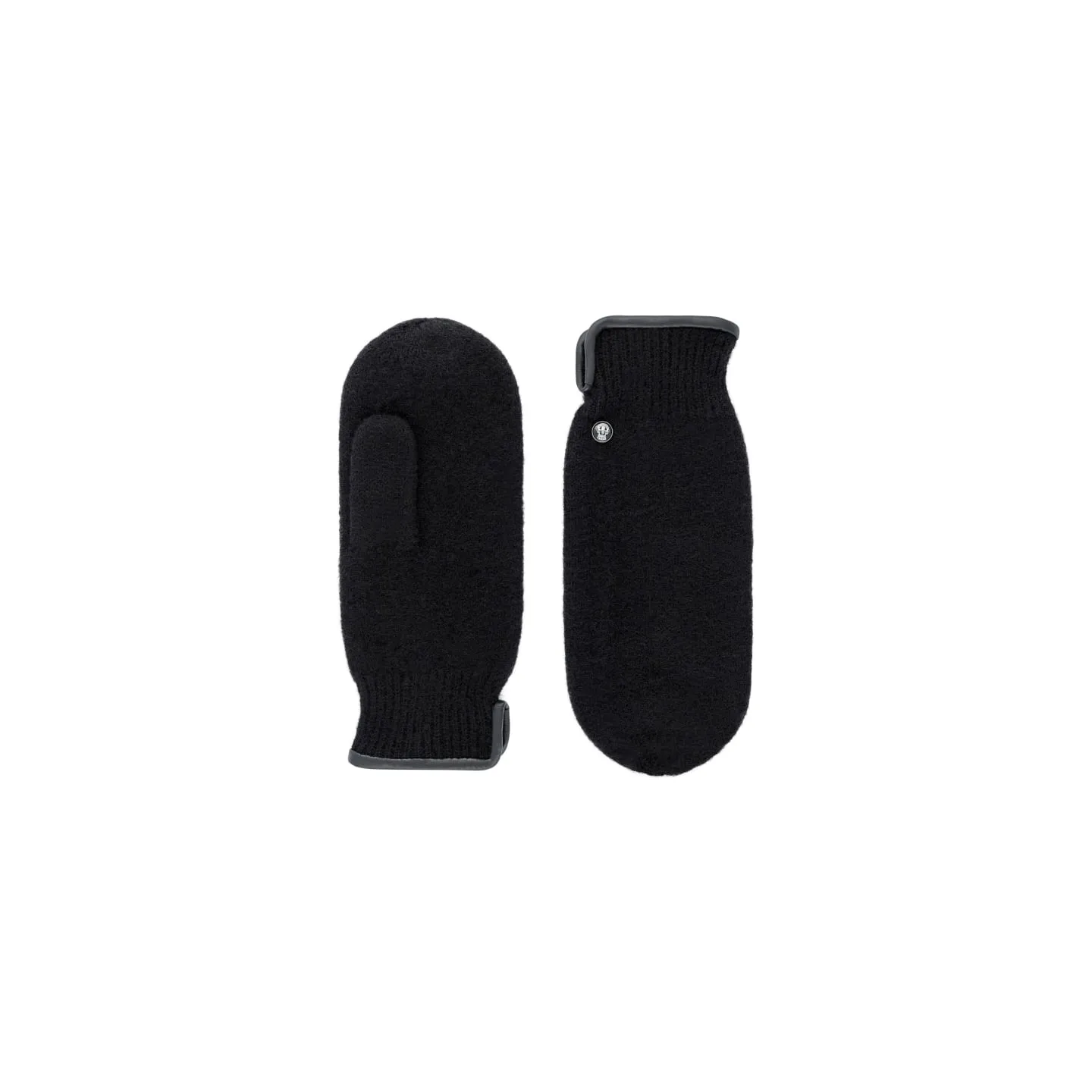 Harbin Virgin Wool Mittens Black - Roeckl ref: 17308| Traclet Hat Shop