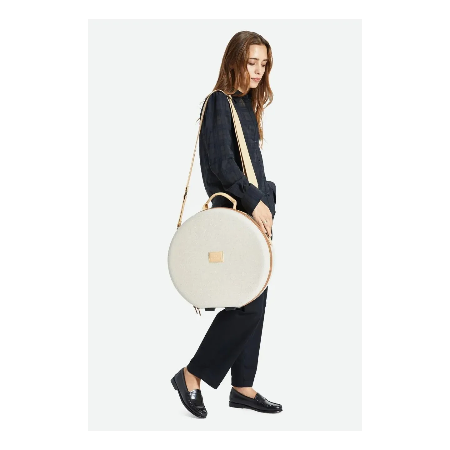 Beige hat box - Brixton