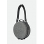 Grey and black hatbox - Brixton