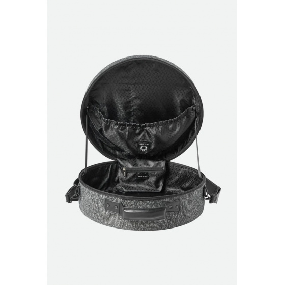 Grey and black hatbox - Brixton