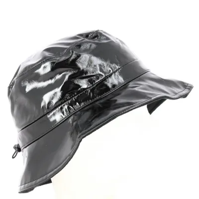Chapeau de pluie Lucy vernis noir - Traclet