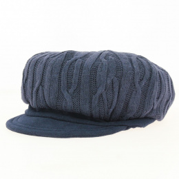 Gavroche Helsinki Navy Tricot Cap - Traclet