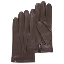 Gant Homme Cuir Doublés Soie - Isotoner