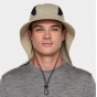 Recycled Fabric Cap with Neck Cover Taupe UPF50+ - Tilley