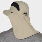 Recycled fabric cap UPF50+ Taupe neck cover - Tilley