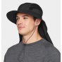 Recycled Fabric Cap Black UPF50+ - Tilley