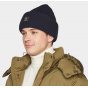Navy Merino Wool Alpine Beanie - Tilley