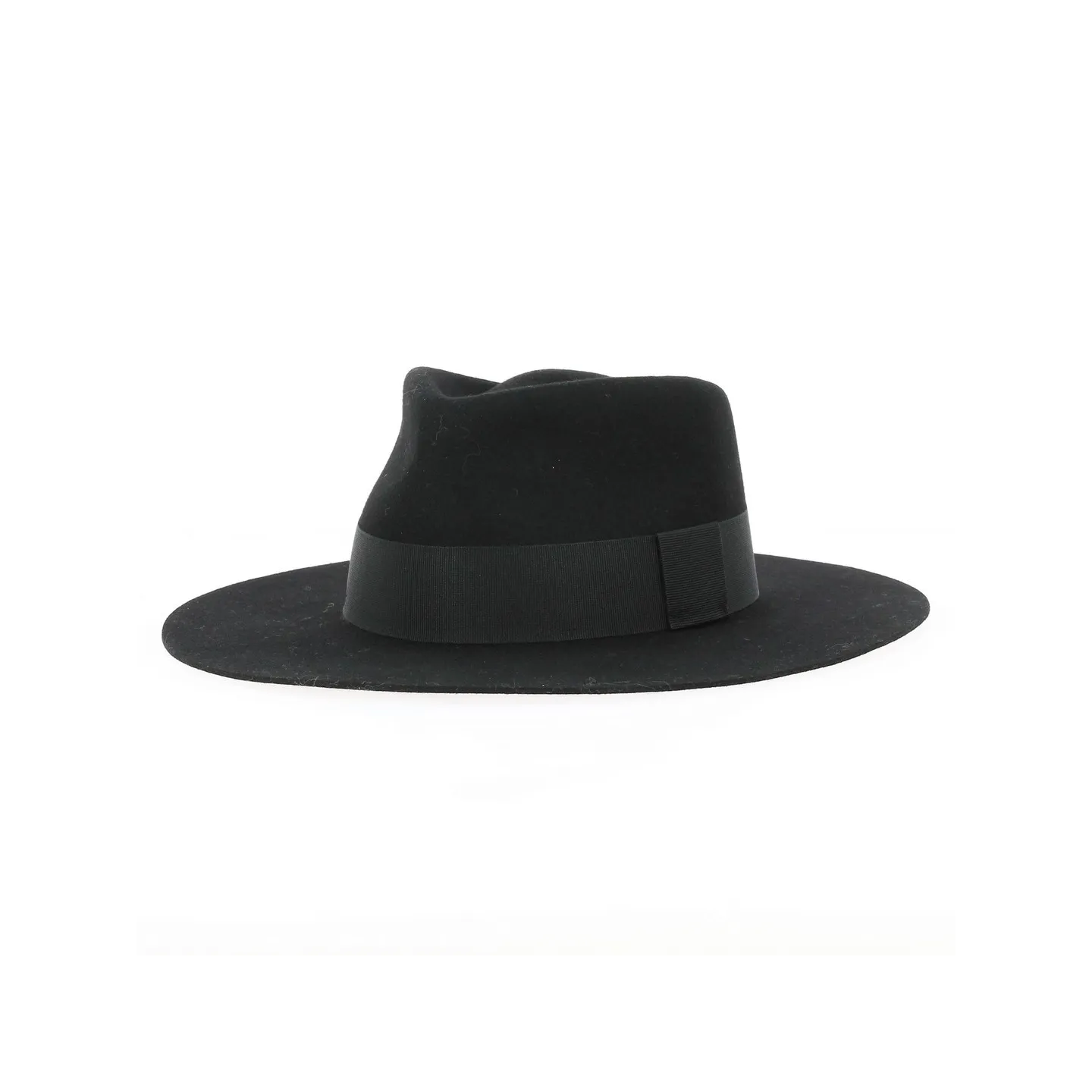 Chapeau Fedora Grand Bord "The Mirage" Noir - Traclet