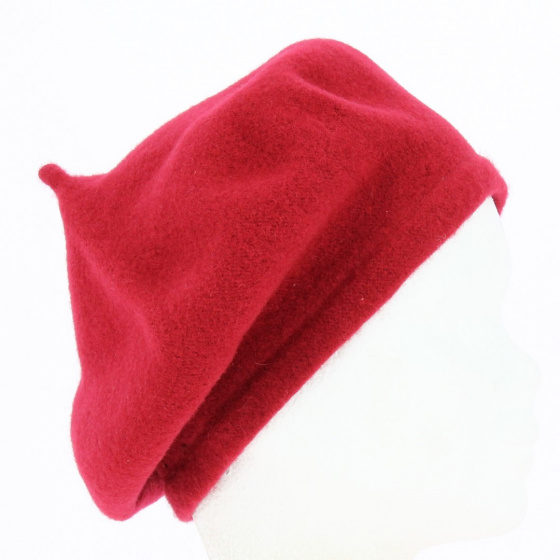 Kanika red wool beret - Kopka