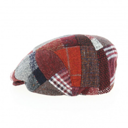 copy of Wool patchwork cap daffy red/black