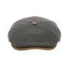 Casquette Plate Oxford Laine Marron - Traclet