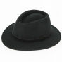 Traveller Hat Dijon Wool Felt Black - Traclet