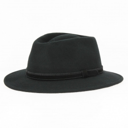 Traveller Hat Grey Dijon Wool Felt - Traclet