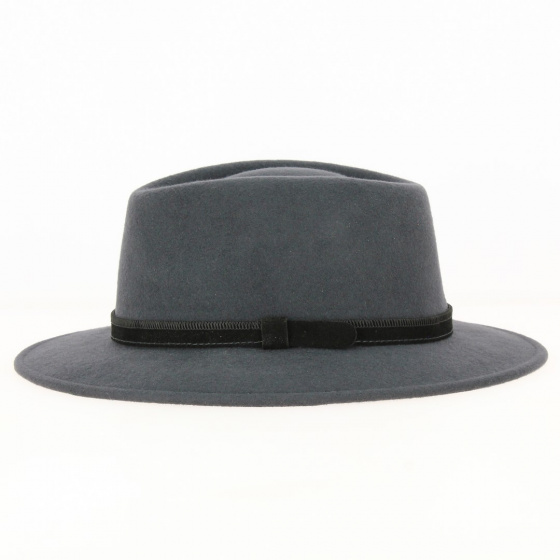 Gray Dijon Wool Felt Traveller Hat - Traclet