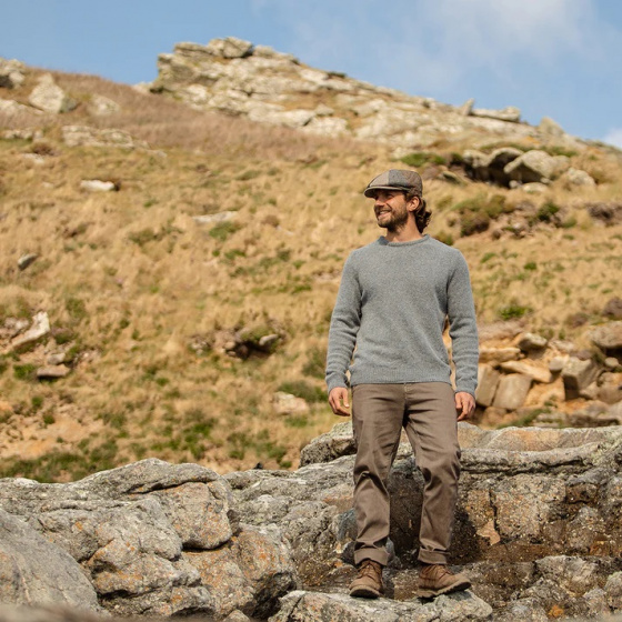 Casquette irlandaise Patchwork Newsboy