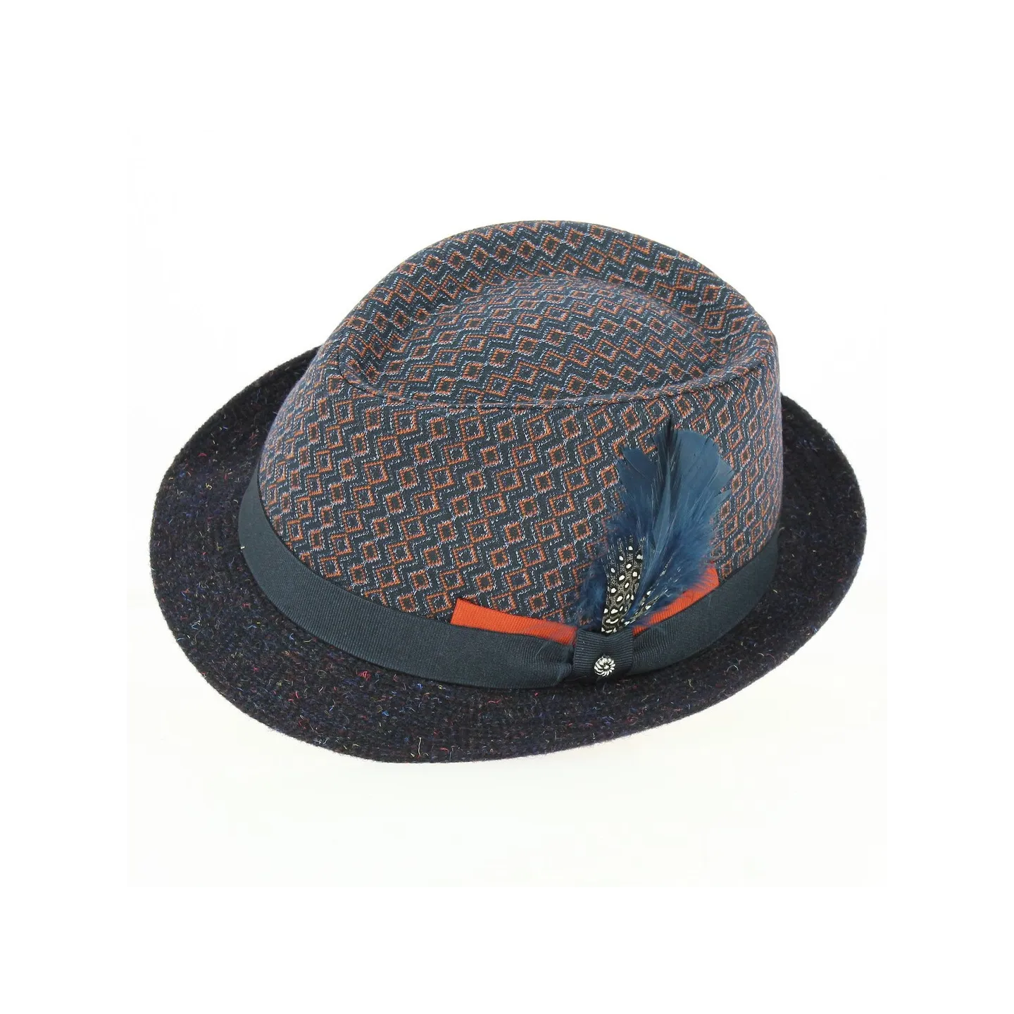 Trilby Léon Marine hat - Traclet