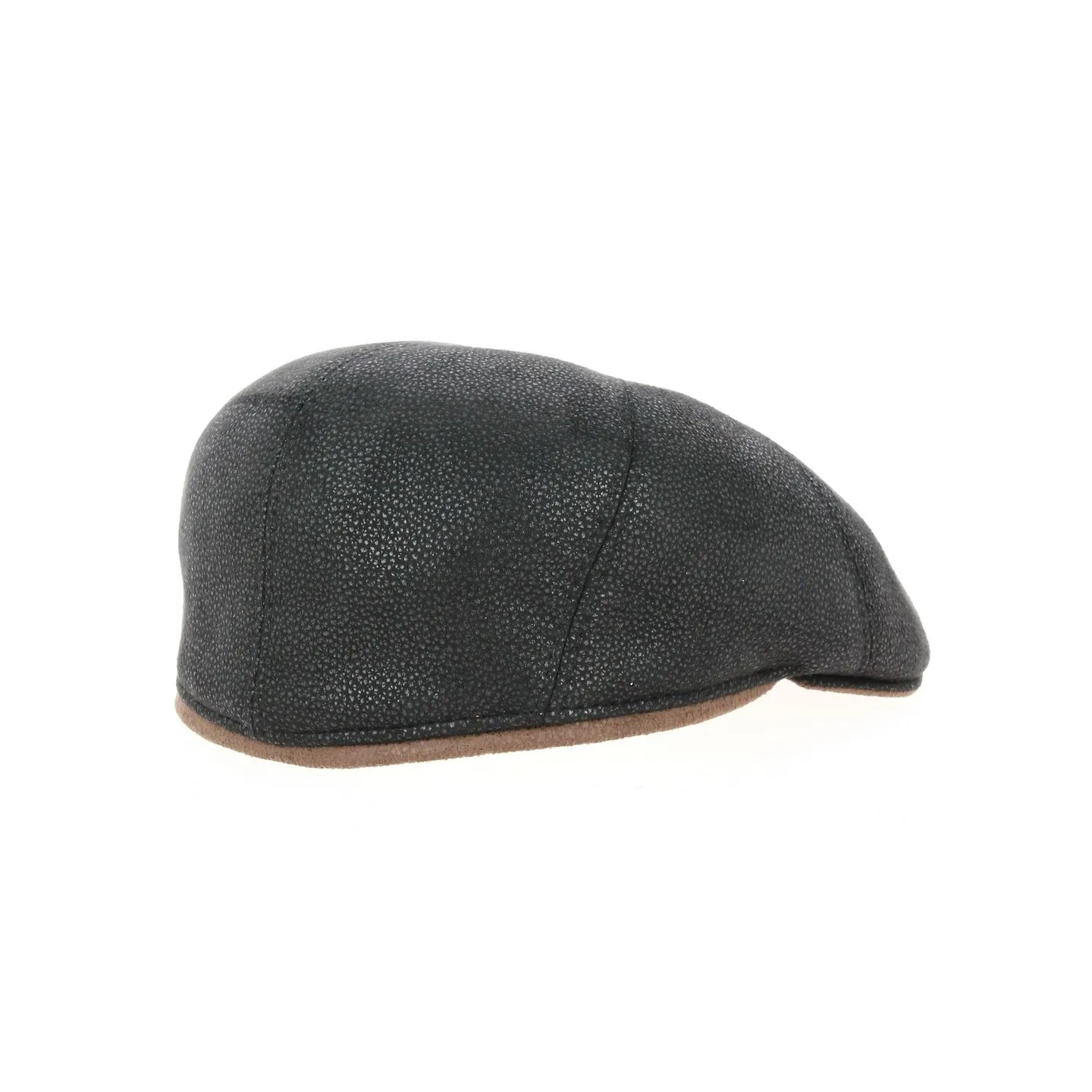 Casquette Detroit Noir et marron - Traclet Reference : 17366 | Chapellerie Traclet