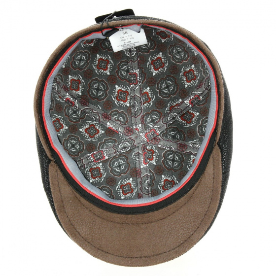 Casquette Detroit Noir & Marron - Traclet