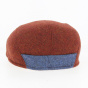 Casquette Plate Milano Laine Rouille - Traclet