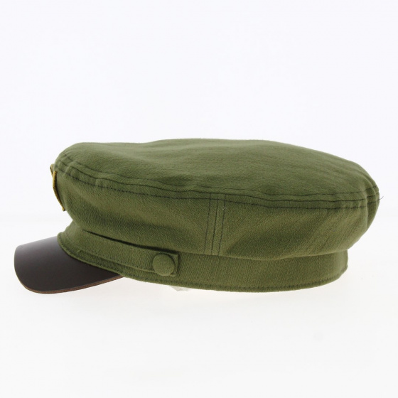 Peabody Olive Driver Cap - Stetson