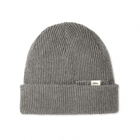 Bonnet Le Merino laine gris - Tilley
