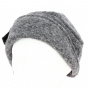 Bonnet toque Laine Gris avec nœud - Traclet