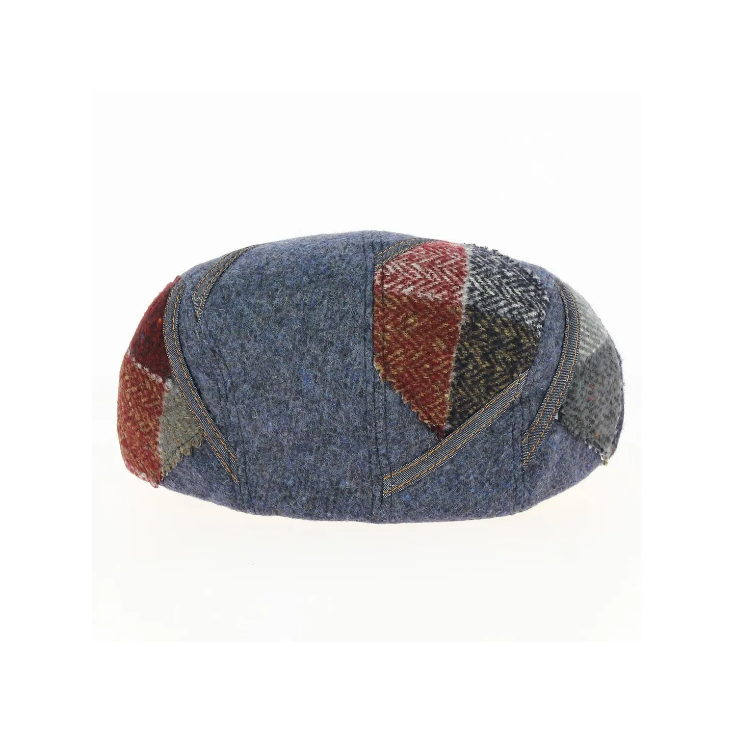 Daffy Wool Spider Blue Flat Cap - Traclet Reference: 17380