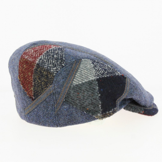 Casquette Plate Daffy Laine Spider Bleu - Traclet Casquette Plate Daffy Laine Spider Bleu - Traclet