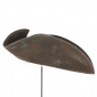 Large Aged Effect Brown Tricorn - Traclet