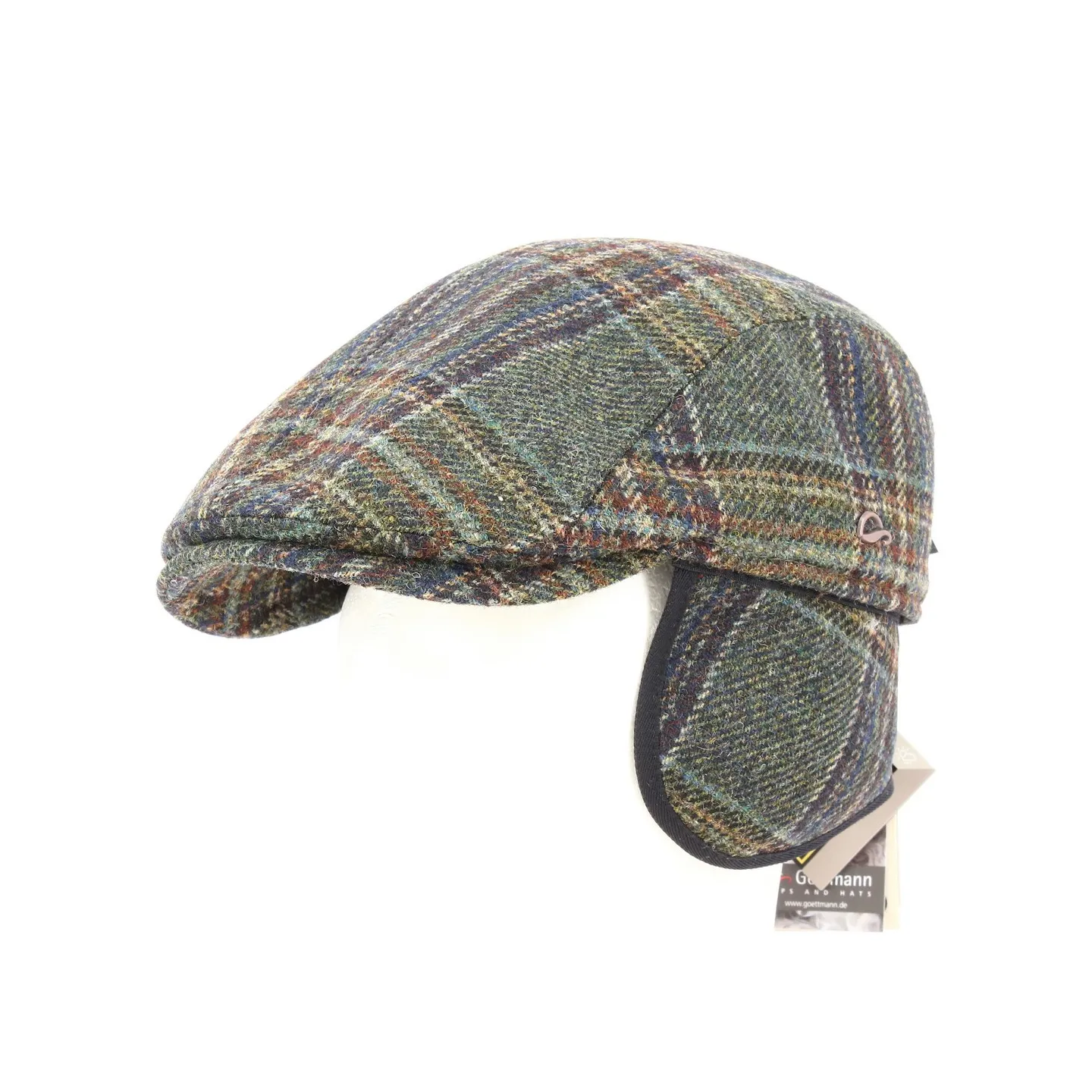 Casquette Cache-Oreilles Jackson Gore Tex Olive - Gottmann