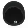 Cambered Cap Felt Wool Black - Traclet