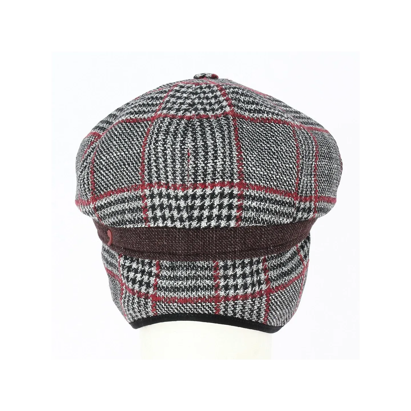 Hatteras Houndstooth Earflap Cap - Alfonso d'Este