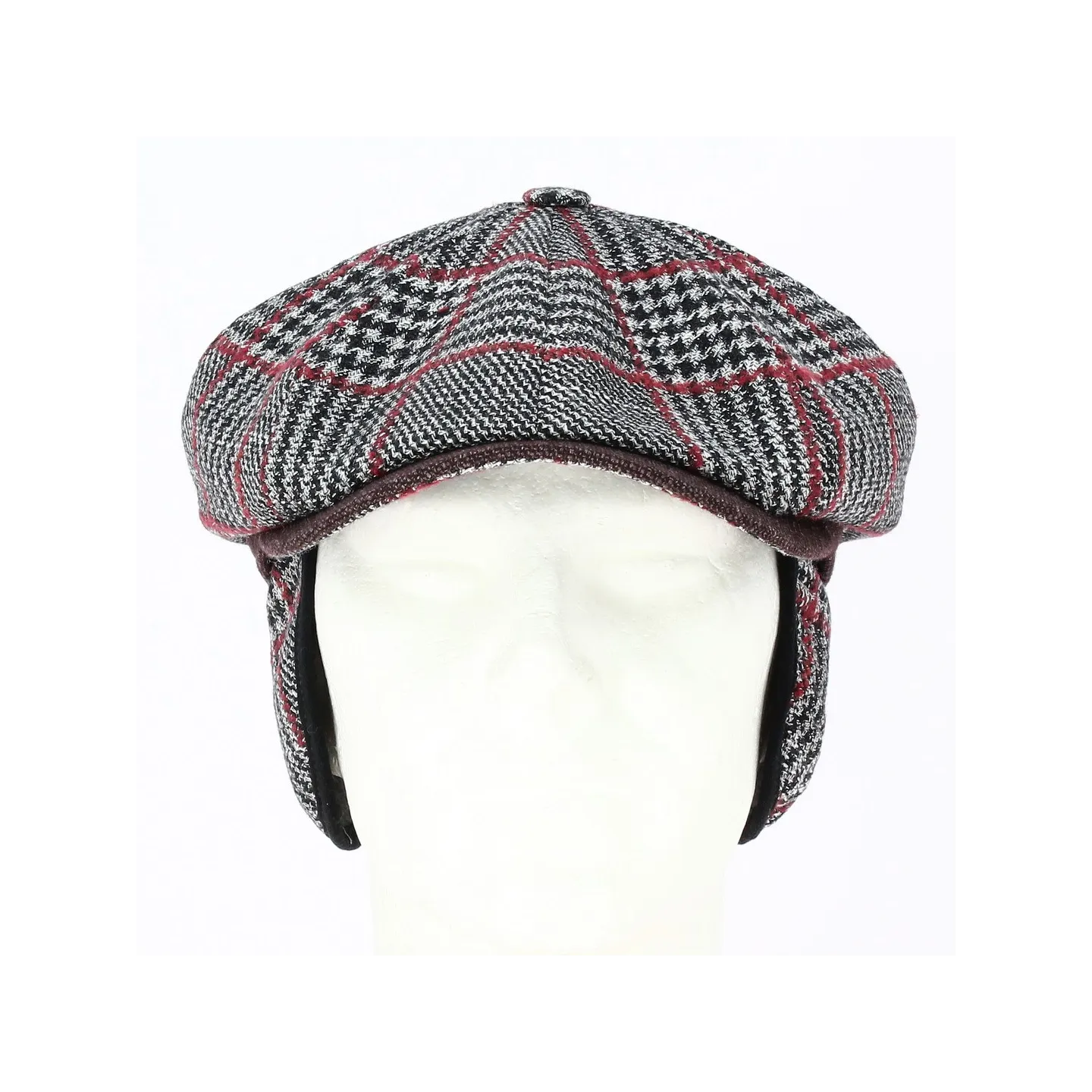 Hatteras Houndstooth Earflap Cap - Alfonso d'Este