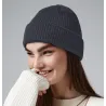Bonnet Coton Biologique Gris - Traclet  Reference : 17411| Chapellerie Traclet