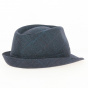 Trilby Blue Hat - Guerra