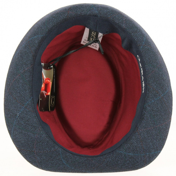 Trilby Blue Hat - Guerra