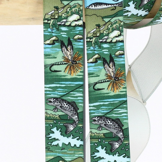 Green Fishing suspenders - Traclet