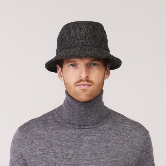 Bob Cache-Oreilles Le Warmth Gris Herringbone - Tilley Bob Cache-Oreilles Le Warmth Gris Herringbone - Tilley