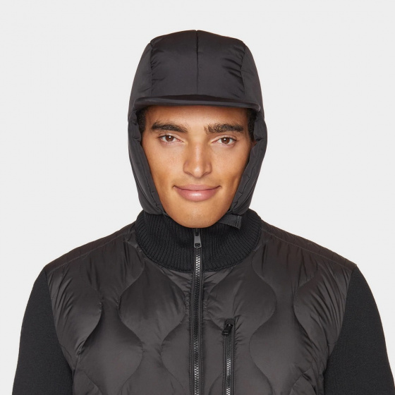 Arctic Duvet 5 panel Earflaps Black - Tilley