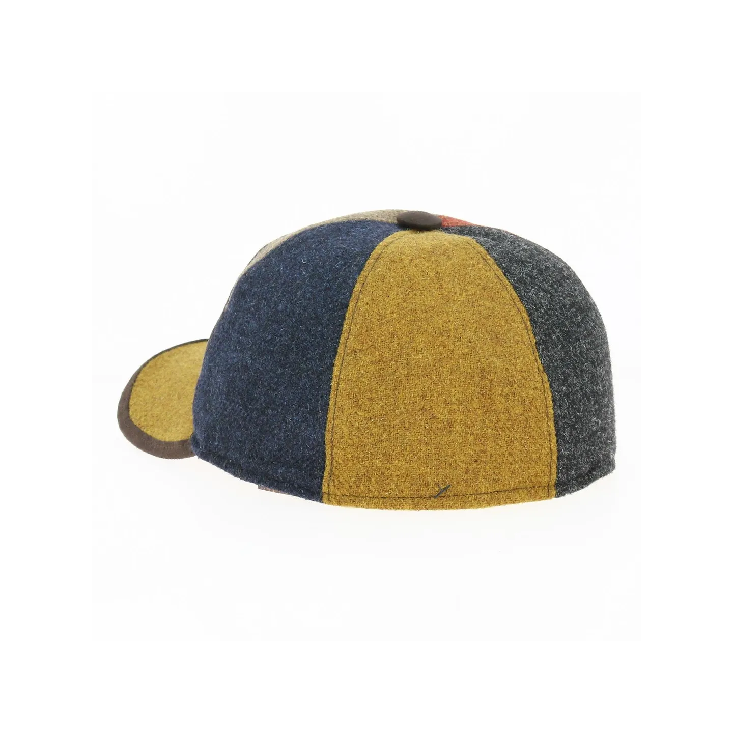 Baseball cap Patchwork Wool - Traclet