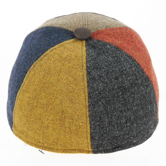 Casquette baseball Patchwork Laine - Traclet Casquette baseball Patchwork Laine - Traclet