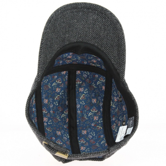Casquette Tristel Laine Anthracite - Traclet