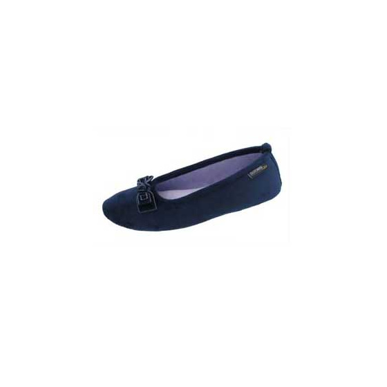 Ballerina micro velvet navy