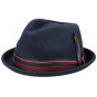 Stetson Grey Detroit Woolfelt Trilby Hat