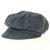 Casquette Gavroche Elorine Velours Marine - Traclet